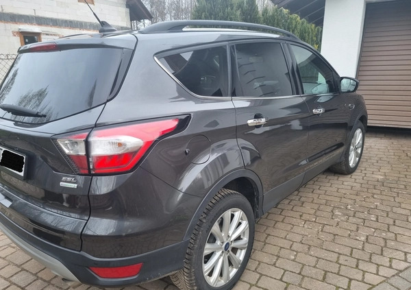 Ford Kuga cena 71500 przebieg: 80000, rok produkcji 2019 z Sulmierzyce małe 277